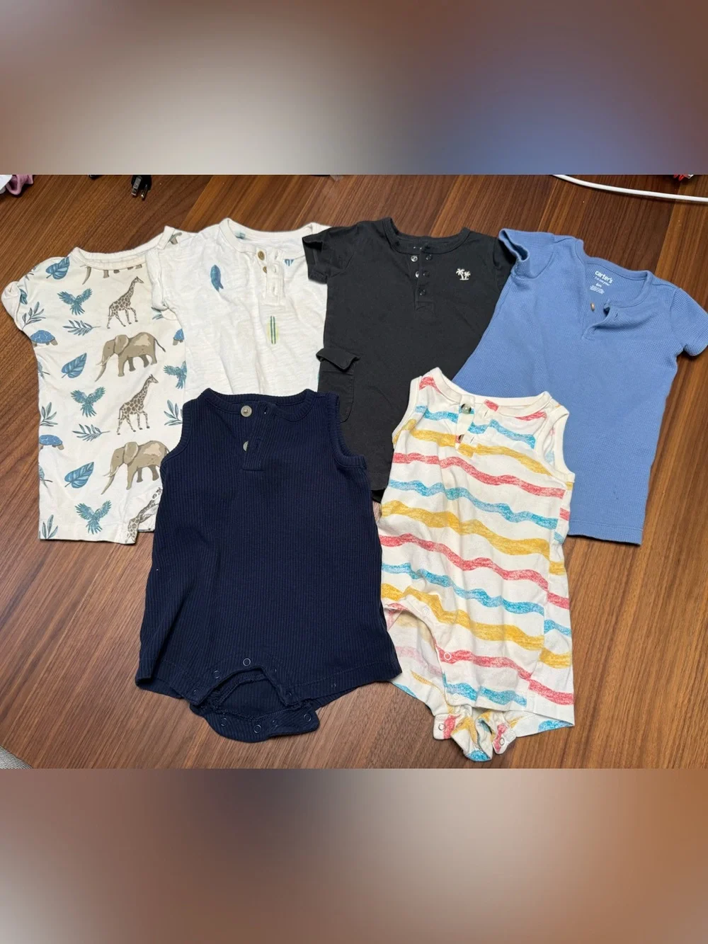 Baby Boys 6m Romper Bundle -